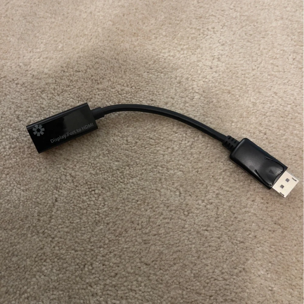 Display Port to HDMI adapter